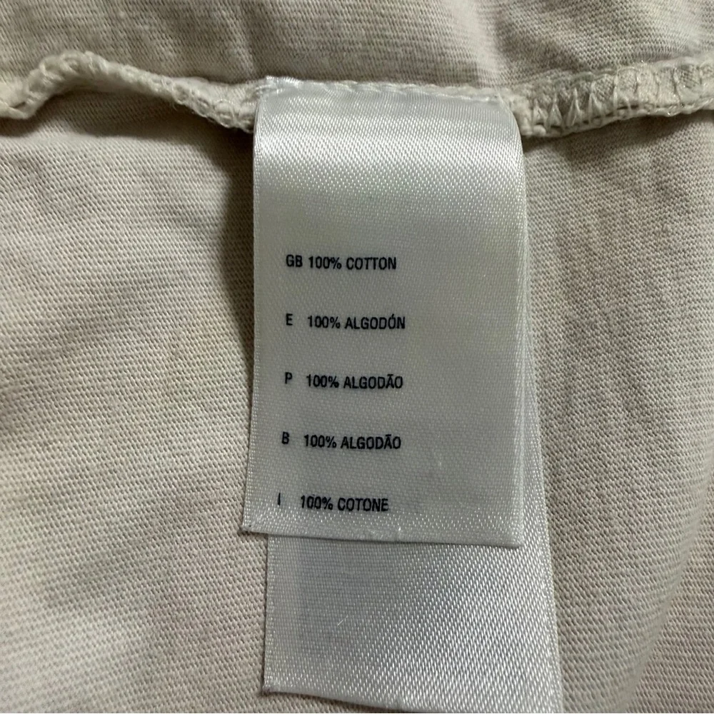 The‎ North Face A5 Series Long Sleeve Cotton Tee Off White Sz L